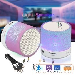 2022 New Bluetooth speaker ,mini speaker bluetooth with led light  Outdoor Portable Bluetooth speaker with TF Card