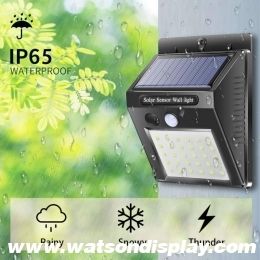 Waterproof Security Night Emergency Wall Mounted Garden Outdoor PIR led Motion Sensor Solar Light