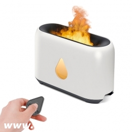 2022 New Arrival Aromatherapy Flame Diffuser Ultrasonic Essential Oil flame humidifier flame light diffuse with Remote control