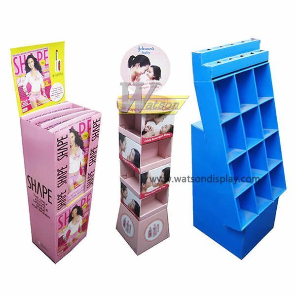 cardboard greeting card display stand for retail