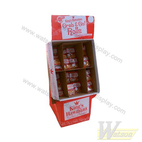 Bread cardboard display stand,Bread Display Stand