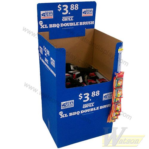 Battery Floor cardboard display stand