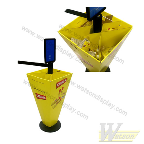 Office supplies cardboard display stand