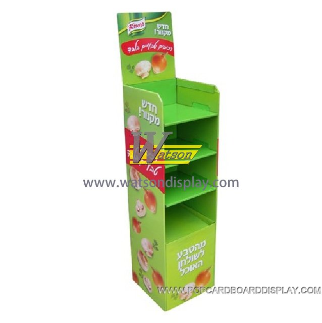 Snacks promotion cardboard display