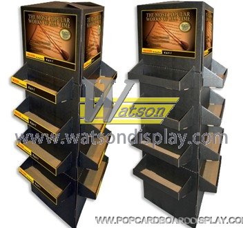 practical double-side  promotion cardboard floor display