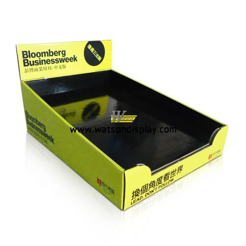 Featured promotional cardboard display