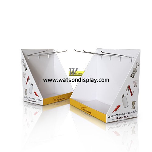 Custom made promotion cardboard display stand