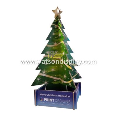 Christmas Tree Cardboard Display Stands
