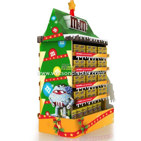 Promotional Cardboard Display Stands for Christmas’s Day