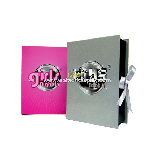 Christmas light packaging gift box for greeting card 