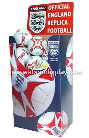 Best price cardboard football display dump bin