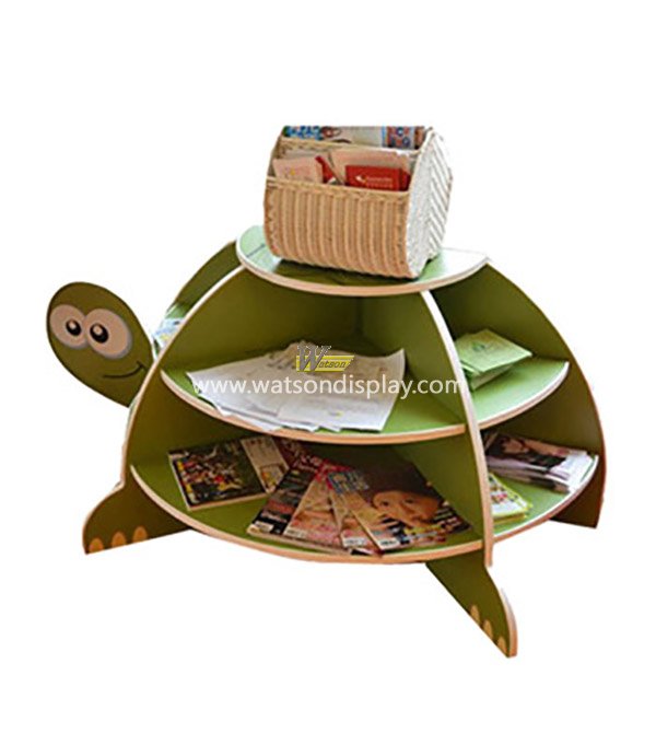 The tortoise modelling of children's books cardboard floor display stands