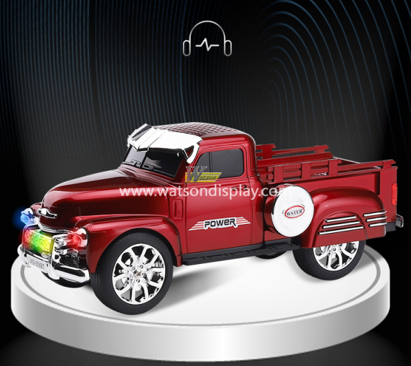 Hot selling WS-558 BT trucks model car speakers wireless with TF FM USB